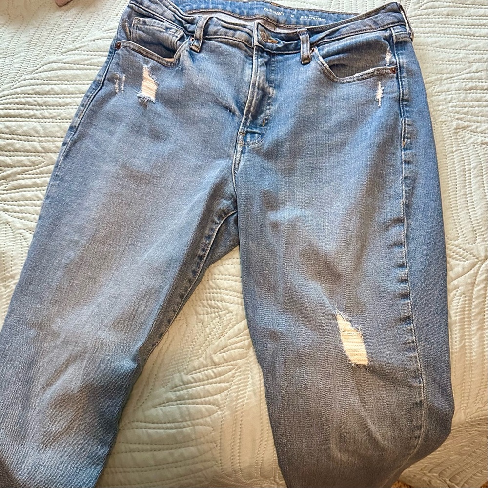 Old Navy High Rise O.G. Straight Jeans